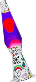 I-Total Unicorn Διακοσμητικό Φωτιστικό Lava Lamp Πολύχρωμο XL1768