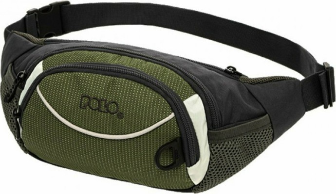 Polo Outrider Τσαντάκι Μέσης Χακί 9-08-108-6200