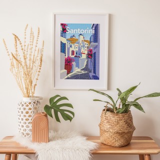 Puzzle Elevate Travel Poster Jigsaws Santorini 500pc 2D Κομμάτια ECJ-03