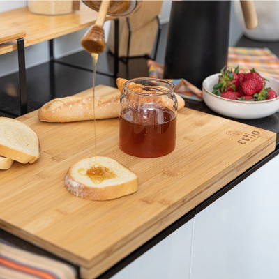 ESTIA ΕΠΙΦΑΝΕΙΑ ΚΟΠΗΣ BAMBOO ESSENTIALS ΓΩΝΙΑΚΗ 48x38cm