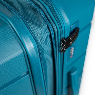 Cardinal Βαλίτσες Ταξιδιού Σκληρές Πετρόλ με 4 Ρόδες 2016/50/60