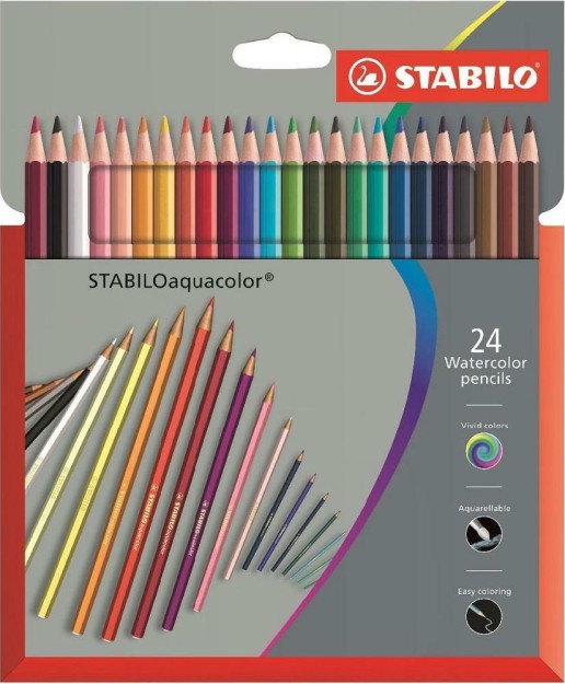 Stabilo Aquacolor 1624/3 24τμχ
