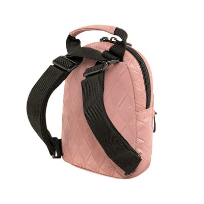 Polo 2Mini Τσάντα Πλάτης Δερματίνη σε Ροζ χρώμα 9-07-052-8324