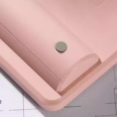 Deli Αριθμομηχανή 338920 12 Ψηφίων σε Ροζ Χρώμα