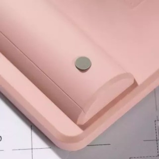 Deli Αριθμομηχανή 338920 12 Ψηφίων σε Ροζ Χρώμα