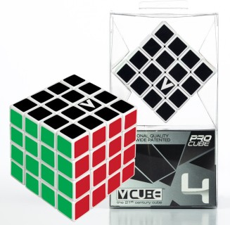 V-Cube 4 Flat Κύβος Ταχύτητας 4x4 White για 6+ Ετών 207171