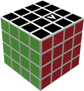 V-Cube 4 Flat Κύβος Ταχύτητας 4x4 White για 6+ Ετών 207171