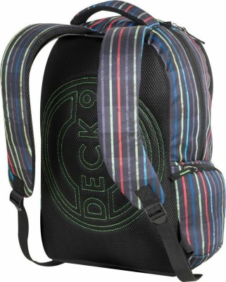 Deck 9 Line Σχολική Τσάντα Πλάτης Γυμνασίου - Λυκείου Πολύχρωμη 8-01-814-05