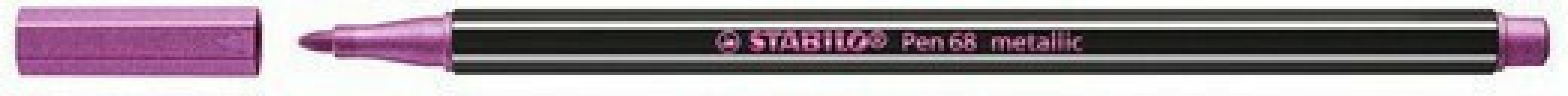 Stabilo Pen 68 Μαρκαδόρος Σχεδίου 1.4mm Ροζ 68/856