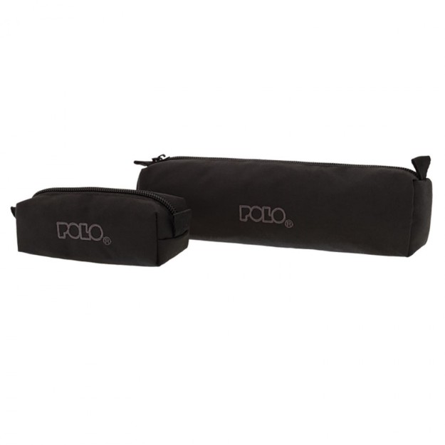 Polo Original Wallet Κασετίνα Βαρελάκι με 1 Θήκη Μαύρη 9-37-006-2000