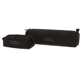Polo Original Wallet Κασετίνα Βαρελάκι με 1 Θήκη Μαύρη 9-37-006-2000