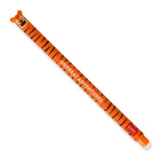 Legami Milano Tiger Στυλό Gel 0.7mm Πορτοκαλί με Πορτοκαλί Μελάνι Erasable EP0044