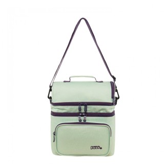 Polo Double Cooler Σχολική Τσάντα Φαγητού Πράσινη 9-07-096-6848