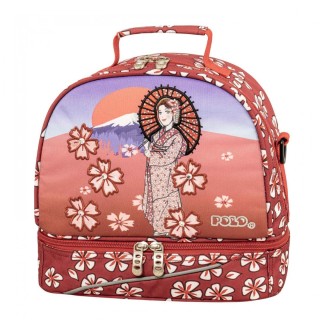 Polo Σχολική Ισοθερμική Θήκη Φαγητού 6lt Κόκκινη 26 x 15 x 24cm 9-07-104-8382