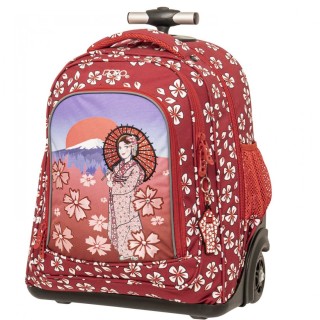 Polo Mover Σχολική Τσάντα Τρόλεϊ Δημοτικού Κόκκινη 9-01-073-8382