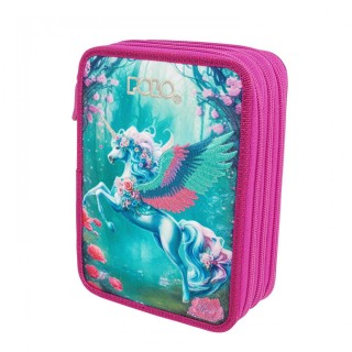 Polo Mover Unicorn Κασετίνα με 3 Θήκες Φούξια 9-37-073-8383