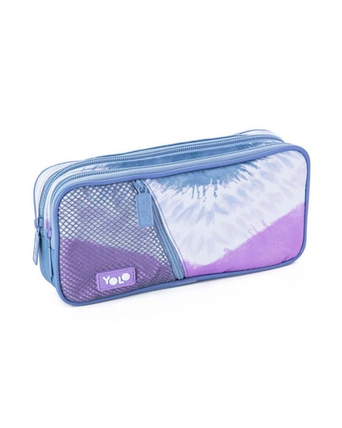 Κασετινα 3 Θηκες Tie Dye Purple Yolo 90109