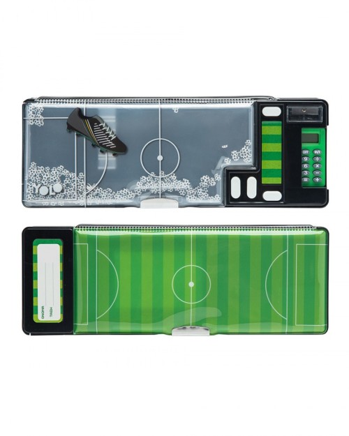 Παιδική Ρετρό Κασετίνα Κομπιουτεράκι Football Sprinkles 26x9x3cm Yolo