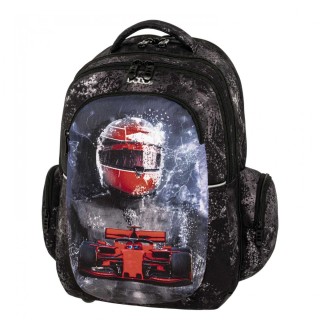 Polo Maxxi Σχολική Τσάντα Πλάτης Δημοτικού Μαύρη 9-01-057-8356