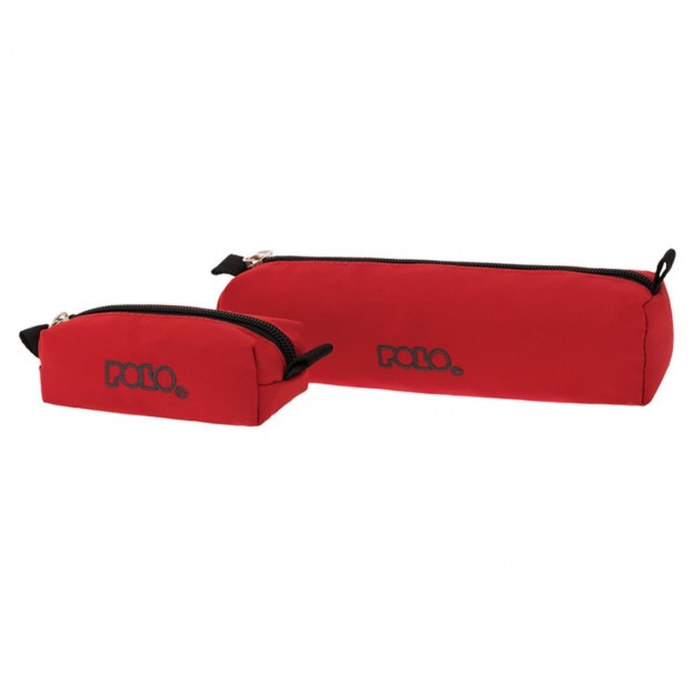 Polo Original Wallet Κασετίνα Βαρελάκι με 1 Θήκη Κόκκινη 9-37-006-3000