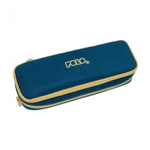 Polo Duo Box Κασετίνα με 2 Θήκες Πετρόλ/Κίτρινο 9-37-004-5876