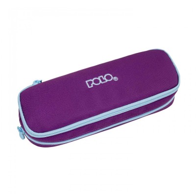 Polo Duo Box Κασετίνα με 2 Θήκες Μωβ/Γαλάζιο 9-37-004-4657