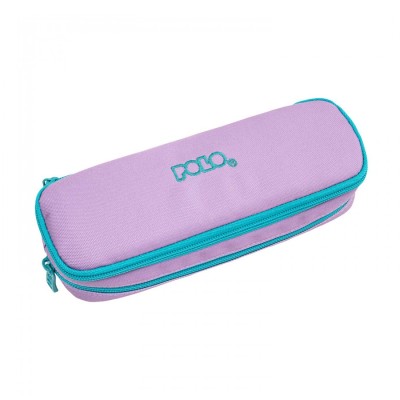 Polo Duo Box Κασετίνα με 2 Θήκες Λιλά/Τιρκουάζ 9-37-004-4558
