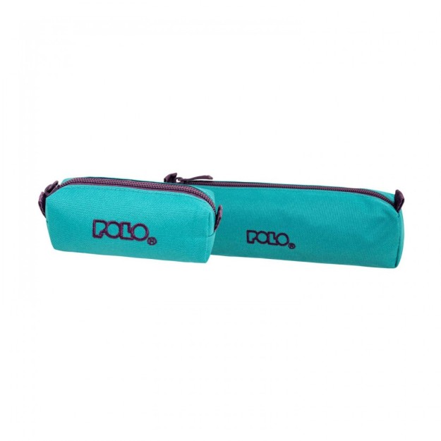 Polo Original Wallet Κασετίνα Βαρελάκι με 1 Θήκη Τιρκουάζ/Μωβ 9-37-006-5847