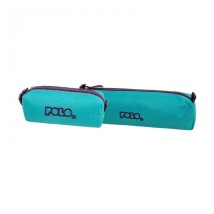 Polo Original Wallet Κασετίνα Βαρελάκι με 1 Θήκη Τιρκουάζ/Μωβ 9-37-006-5847
