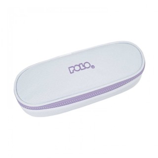 Polo Box Κασετίνα με 1 Θήκη Λευκό/Λιλά 9-37-003-2545