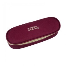 Polo Box Κασετίνα με 1 Θήκη Μπορντώ/Χρυσό 9-37-003-3576