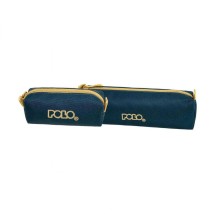 Polo Original Wallet Κασετίνα Βαρελάκι με 1 Θήκη Μπλε/Κίτρινο 9-37-006-5876