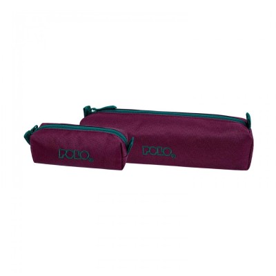 Polo Original Wallet Κασετίνα Βαρελάκι με 1 Θήκη Μωβ/Πράσινο 9-37-006-3364