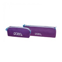 Polo Original Wallet Κασετίνα Βαρελάκι με 1 Θήκη Μωβ/Γαλάζιο 9-37-006-4657