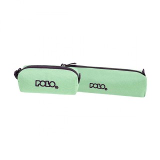 Polo Original Wallet Κασετίνα Βαρελάκι με 1 Θήκη Φυστικί/Μωβ 9-37-006-6848