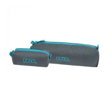 Polo Original Wallet Κασετίνα Βαρελάκι με 1 Θήκη Γκρι/Τιρκουάζ 9-37-006-2258