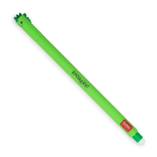 Legami Milano Dinosaur Στυλό Gel 0.7mm Πράσινο με Πράσινο Μελάνι Erasable EP0007