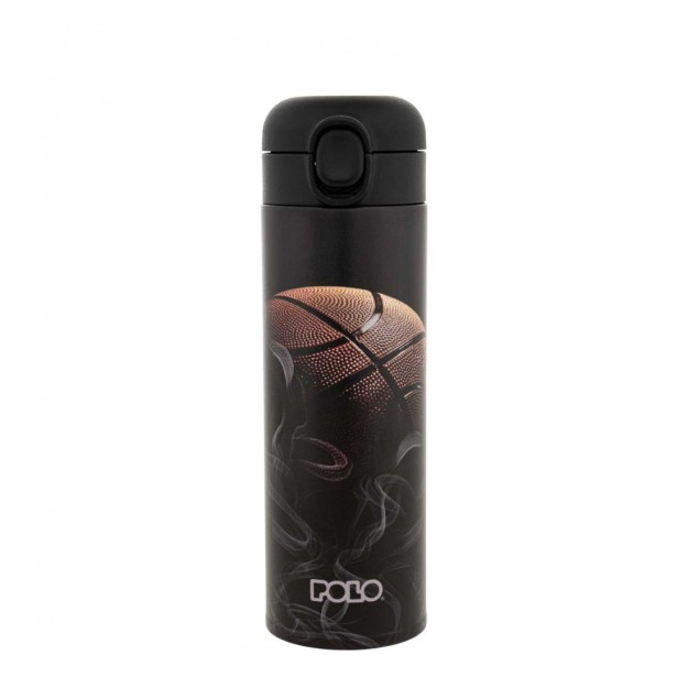 Polo Παιδικό Παγούρι Θερμός Ανοξείδωτο με Καλαμάκι 500ml 9-49-005-8380