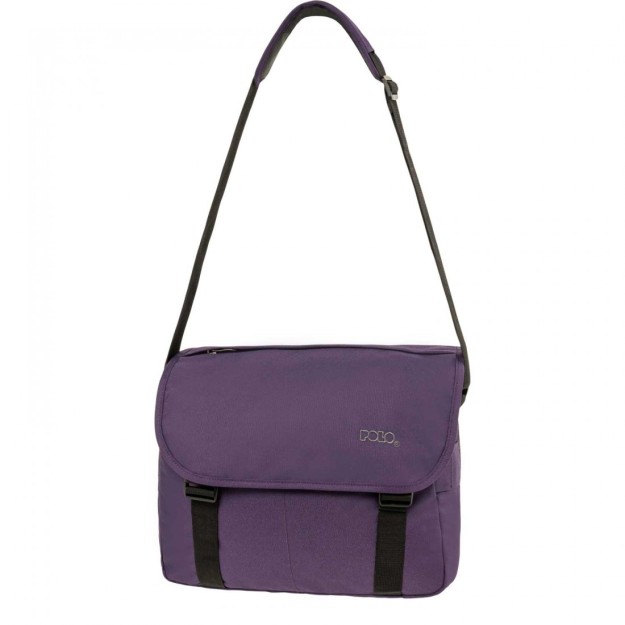 Polo Ανδρικός Χαρτοφύλακας Μωβ 9-07-718-4700