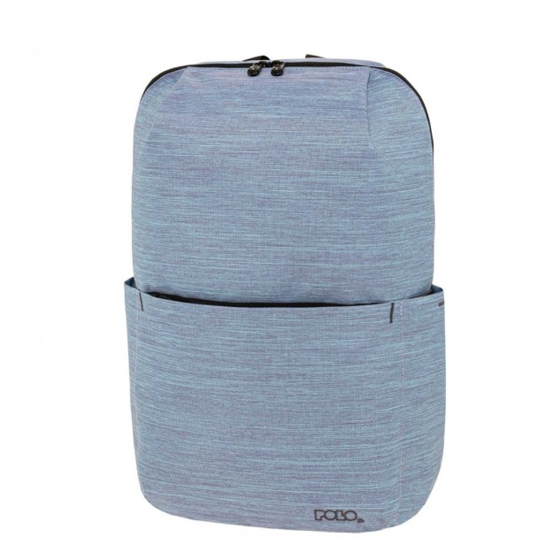 Polo Σακίδιο Airy Σχολική Τσάντα Πλάτης Γαλάζια 20lt 9-02-039-5501