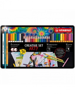 Stabilo Arty Σετ Ζωγραφικής 36τμχ