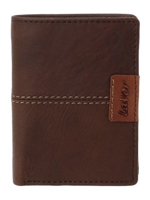 Lavor Δερμάτινο Ανδρικό Πορτοφόλι Καρτών με RFID Καφέ 1-6066