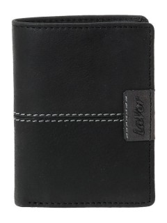 Lavor Δερμάτινο Ανδρικό Πορτοφόλι Καρτών με RFID Μαύρο 1-6066