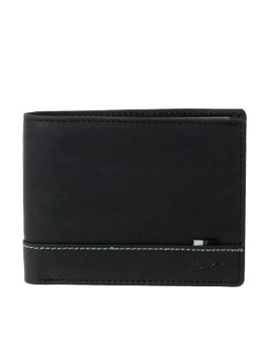 Lavor Δερμάτινο Ανδρικό Πορτοφόλι Καρτών με RFID Μαύρο 1-6064