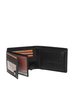 Lavor 1-3702 Δερμάτινο Ανδρικό Πορτοφόλι με RFID Μαύρο