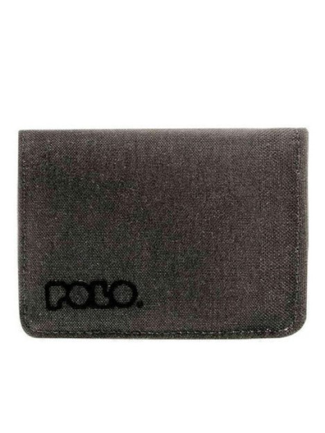 Polo Ανδρικό Πορτοφόλι Καρτών με RFID Small Γκρι 9-38-013-00