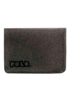 Polo Ανδρικό Πορτοφόλι Καρτών με RFID Small Γκρι 9-38-013-00
