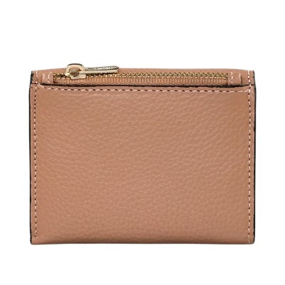 Lavor Μικρό Δερμάτινο Γυναικείο Πορτοφόλι με RFID Nude 1-6082