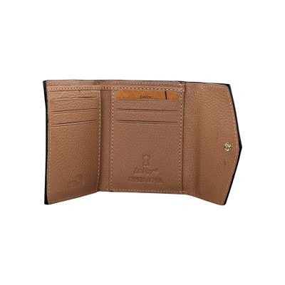 Lavor Μικρό Δερμάτινο Γυναικείο Πορτοφόλι με RFID Nude 1-6082