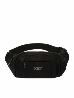 Polo Supreme Ανδρικό Υφασμάτινο Τσαντάκι Μέσης Μαύρο 9-08-002-2000